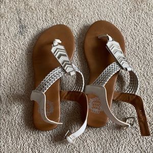 Silver Sandals